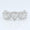 Load image into Gallery viewer, 14k Solid Gold Heart Diamond Halo Eternity Band Ring: Certified Wedding Jewelry
