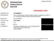 Two Tone Natural Diamond Tennis Bracelet: 14K Solid Gold Stacking Bracelet, IGI Certified, Ready To Ship,