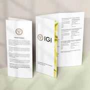 IGI Certified 0.70ct Lab grown Solitaire Halo Diamond ring: 14K Solid Gold Promise Wedding Ring