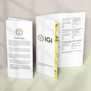 IGI Certified 0.70ct Lab grown Solitaire Halo Diamond ring: 14K Solid Gold Promise Wedding Ring