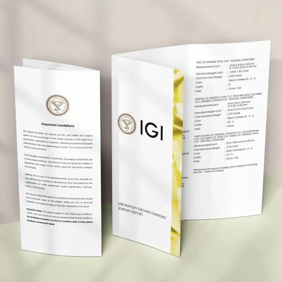 IGI Certified Lab grown Halo Solitaire Engagement Ring: 14K Solid Gold Diamond Wedding Ring