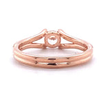 Load image into Gallery viewer, IGI Certified Lab grown Solitaire Ring: 14K Solid Gold Split Shank Engagement Ring
