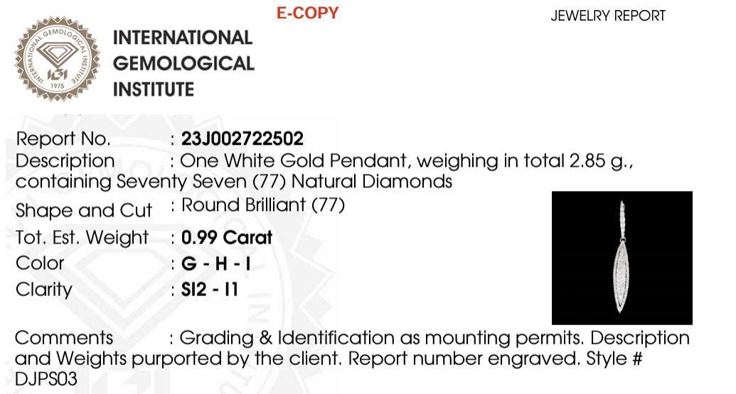 Leaf Natural Diamond Halo Drop Pendant: 14k Solid Gold Minimalist Layering Necklace,  IGI Certified, Ready To Ship