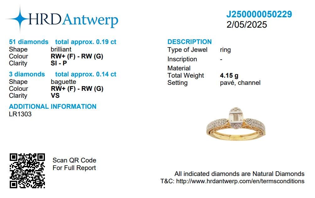 Oval Cluster Natural Diamond Ring: 14k Solid Gold Baguette & Round Illusion Set Ring, HRD Certified, Ready To Ship