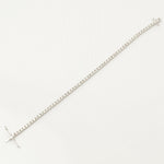 Load image into Gallery viewer, Solitaire Natural Diamond Tennis Bracelet: 14K Solid Gold Stacking Jewellery, Certified Jewelry

