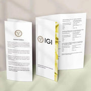 IGI Certified Emerald Cut Halo Lab Grown Diamond Wedding Ring: 14k Solid Gold Split Shank Bridal Jewelry