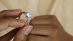 Load and play video in Gallery viewer, Solitaire Diamond Engagement Ring
