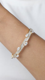 Load and play video in Gallery viewer, Marquise Diamond Bracelet
