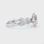 Load and play video in Gallery viewer, Cluster Diamond Halo Ring
