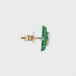Load and play video in Gallery viewer, Marquise Diamond Emerald Earrings
